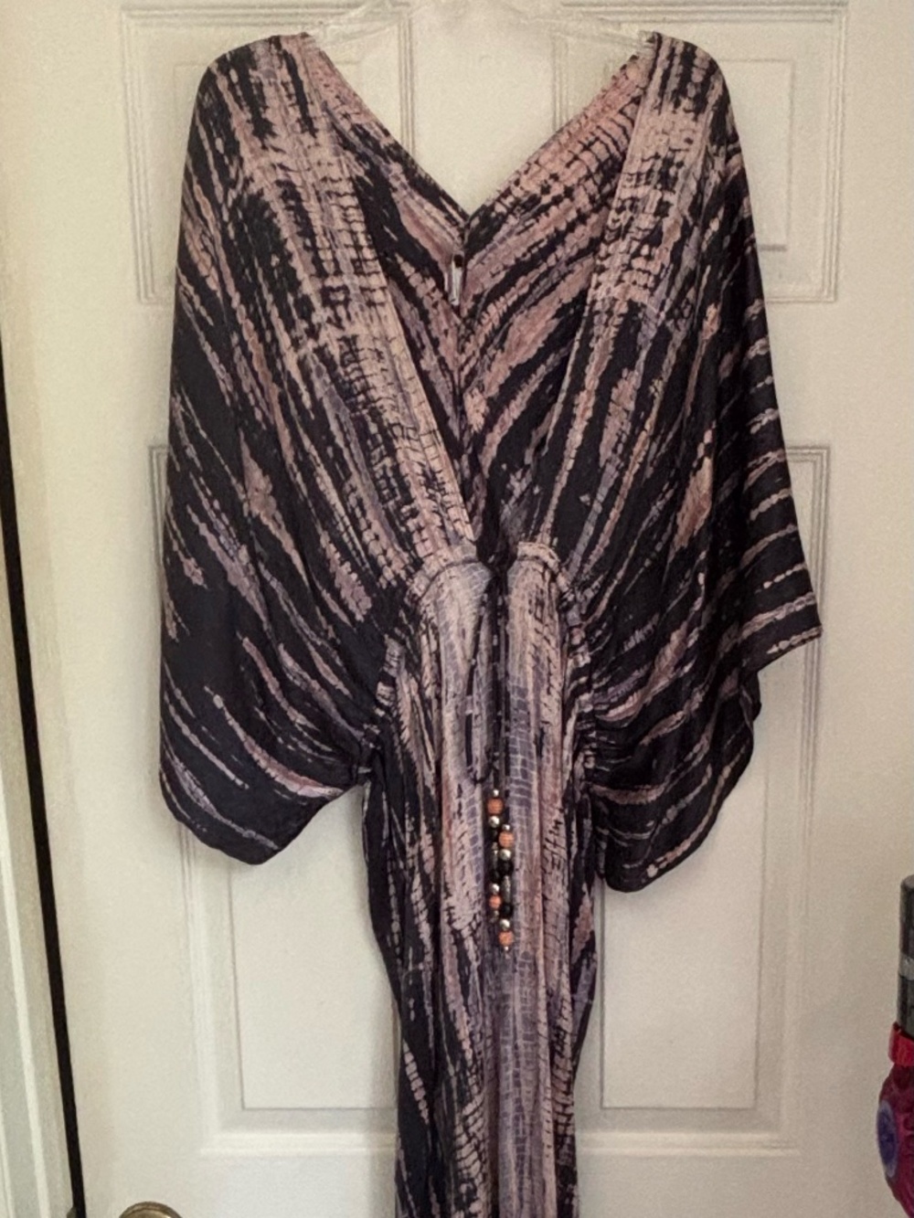 Lotta Stennson Silk Caftan Maxi Dress